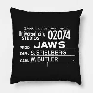 Jaws (Clapboard) Pillow