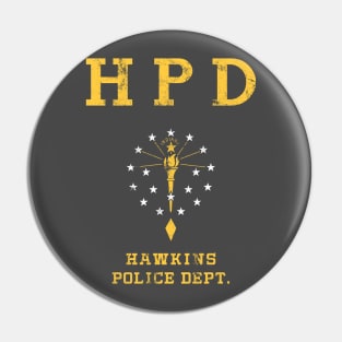 Hawkins Police Department Pin