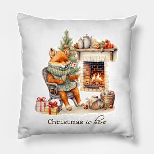 Christmas Wishes Quote Pillow