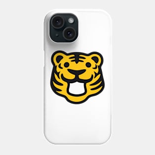 Tiger Face Emoticon Phone Case