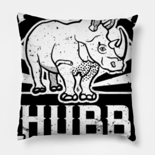 Save the Chubby Unicorns T-Shirt for Rhino Fans Pillow