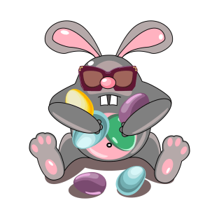 Easter bunny character design T-Shirt