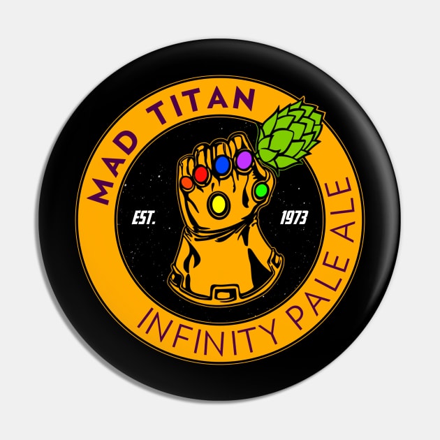 Mad Titan IPA Pin by AngryMongoAff