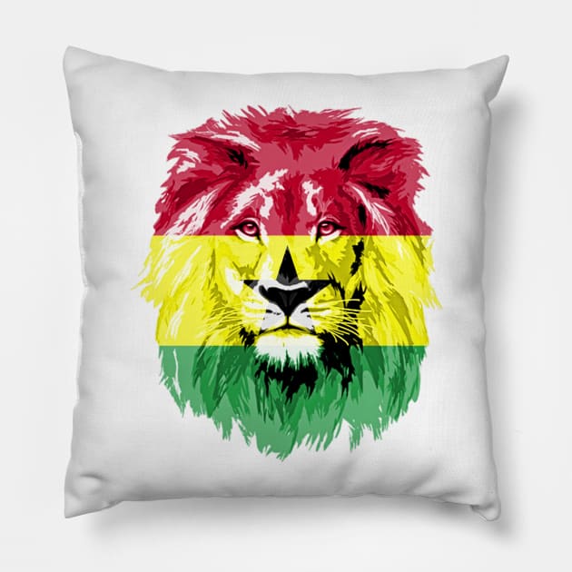 ghana Pillow by daybeear