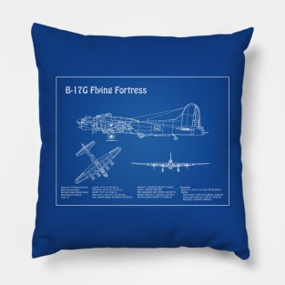 Boeing B-17 Flying Fortress Bomber - AD Pillow