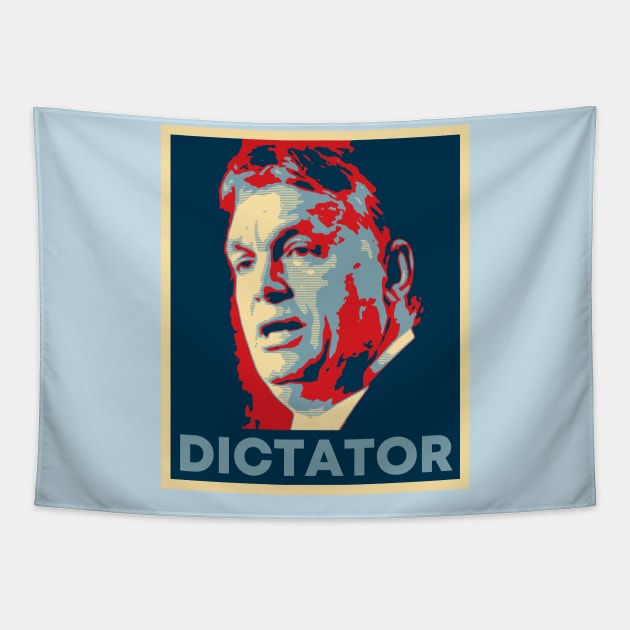 Orban Viktor Dictator Face Tapestry by Gifty