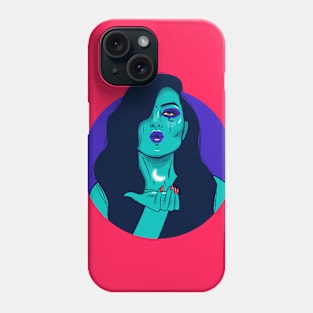 The girl in pop art Phone Case