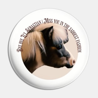 Bye Bye Li’l Sebastian | Miss you in the saddest fashion Pin