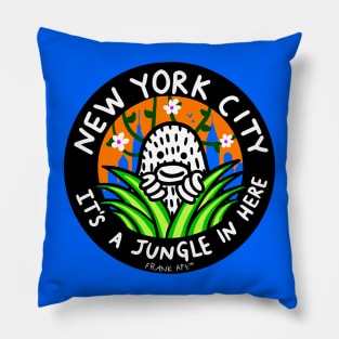 NYC, It's a jungle in here Pillow