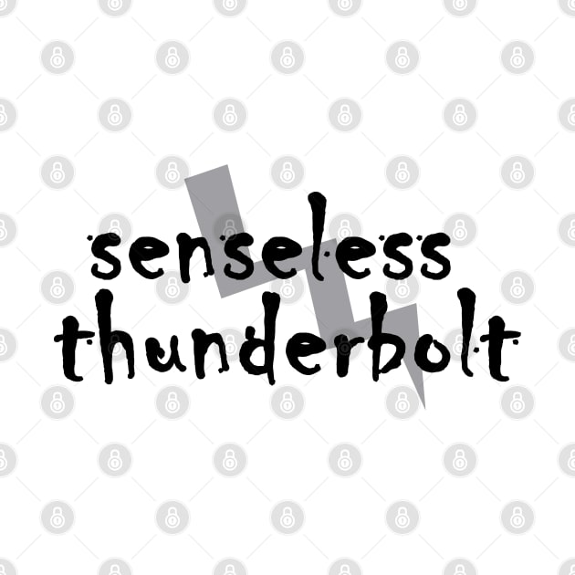 Senseless Thunderbolt by stefy