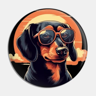 Weiner Funny Wiener Dachshund Breed Dog Pin