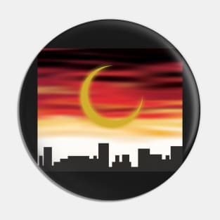 Crescent City inspired digital painting Pin