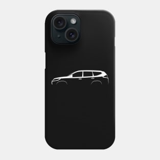 Mitsubishi Pajero Sport (2015) Silhouette Phone Case