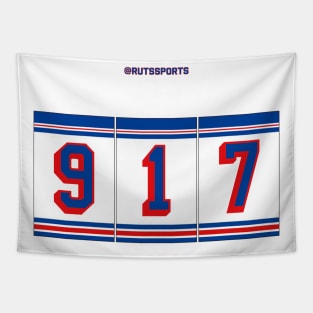 Rep Your Area Code (NYR 917) Tapestry