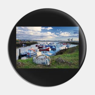 Paddys Hole Harbour, South Gare, Redcar UK Pin