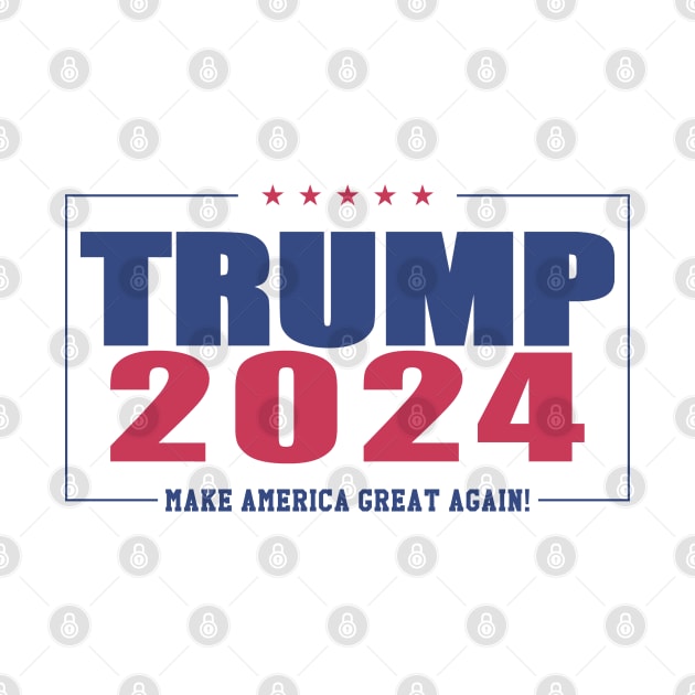 Trump 2024 Make America Great Again by Nolinomeg