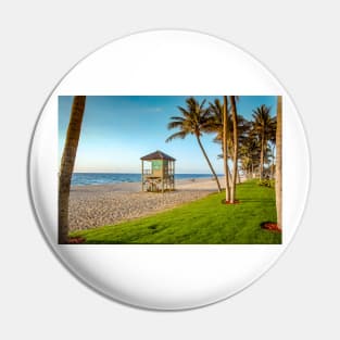 Morning Lifeguard Stand, Deerfield Beach Pin