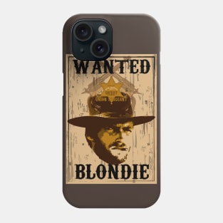 Western Movie Fan Wanted Poster Phone Case