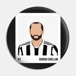 Giorgio Chiellini Minimalistic Camera Film Pin