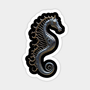 Metallic Seahorse Magnet