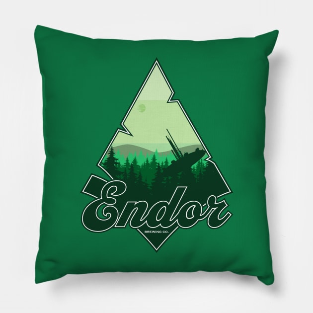 Endor Brewing Co. Pillow by KWol