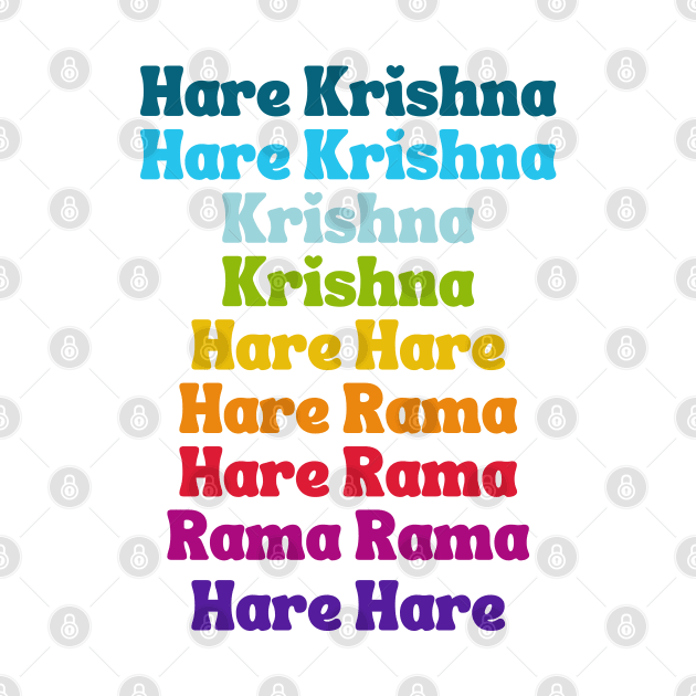 Hare Krishna Hare Krishna Chant by karenpaytonart