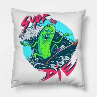 Surf or Die Pillow