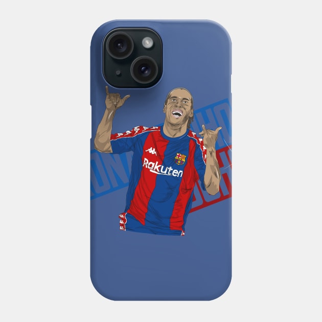 Ronaldinho Phone Case by AlexCont