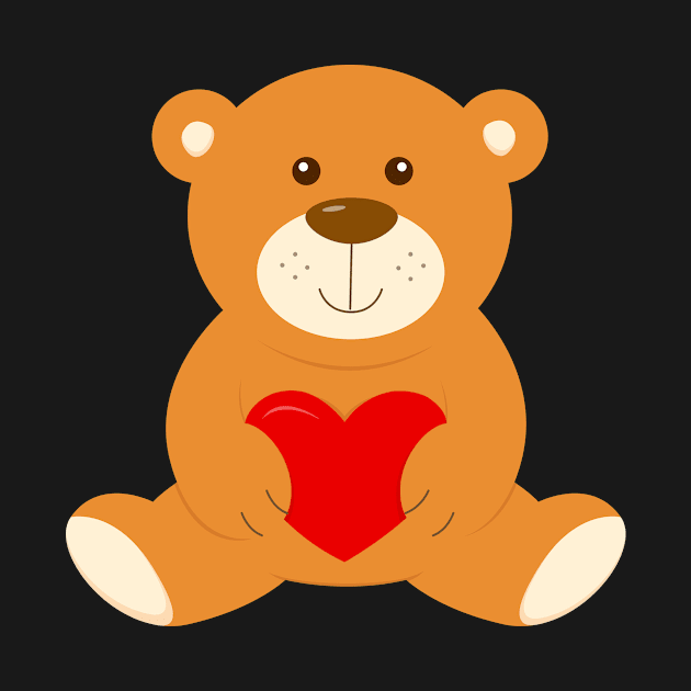 Teddy Bear by samshirts