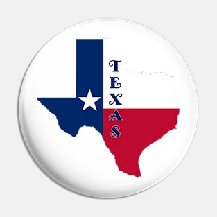 Texas logo Pin