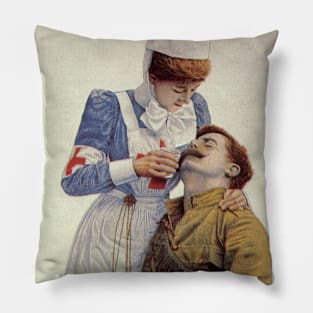 Vintage Science and Medicine, Nurse with a Soldier Pillow