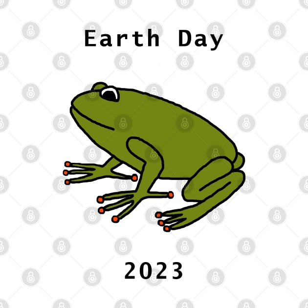 Frog for Earth Day 2023 by ellenhenryart