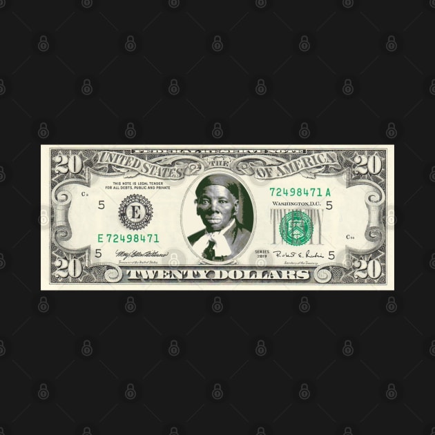 harriet tubman dollar by gossiprag