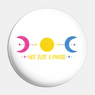 Not just a phase (pansexual pride) Pin