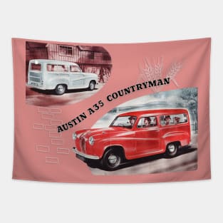 AUSTIN A35 COUNTRYMAN - advert Tapestry