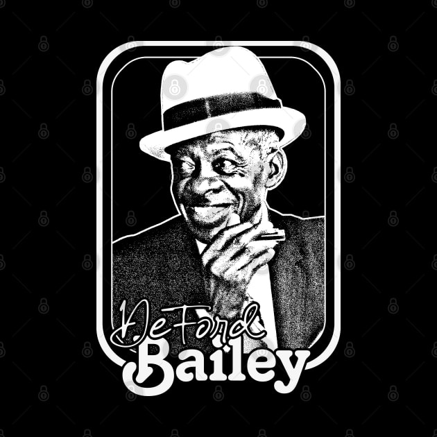 DeFord Bailey // Retro Style Country Artist Fan Design by DankFutura