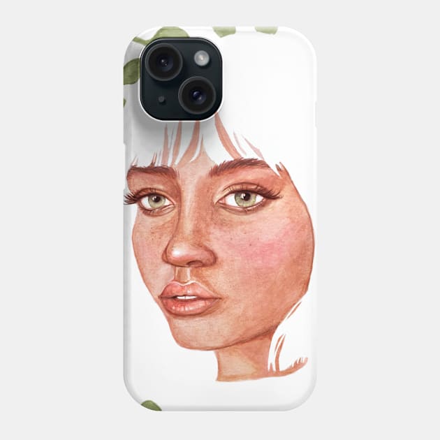 Wallflower Phone Case by LauraOConnor