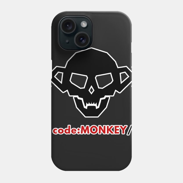 Code Monkey Phone Case by guest4v6zrv9hkol1pvaw99s2