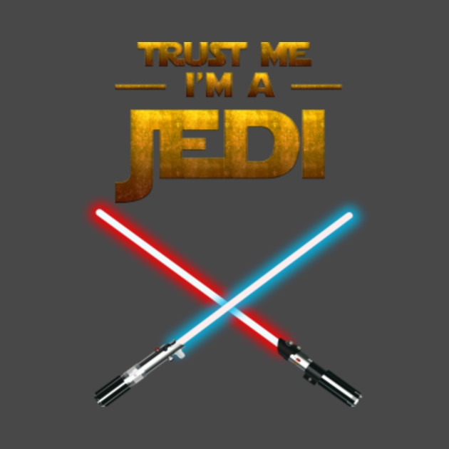Trust Me I/'m A Jedi Inspired by Star Wars Printed Kid/'s T-Shirt
