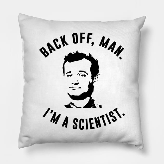 Bill Murray Ghostbusters Pillow by newledesigns