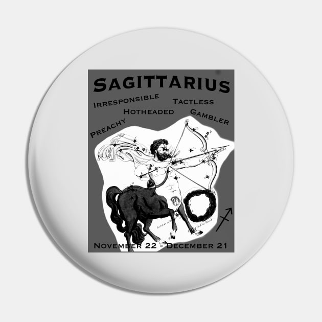 Sagittarius Negative Traits Pin by Pheona and Jozer Designs