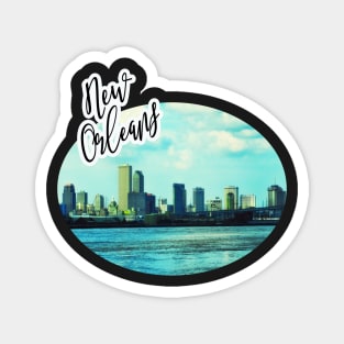 New Orleans Skyline Magnet