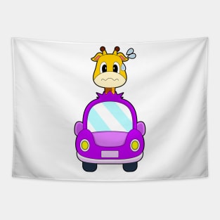 Giraffe Car Tapestry