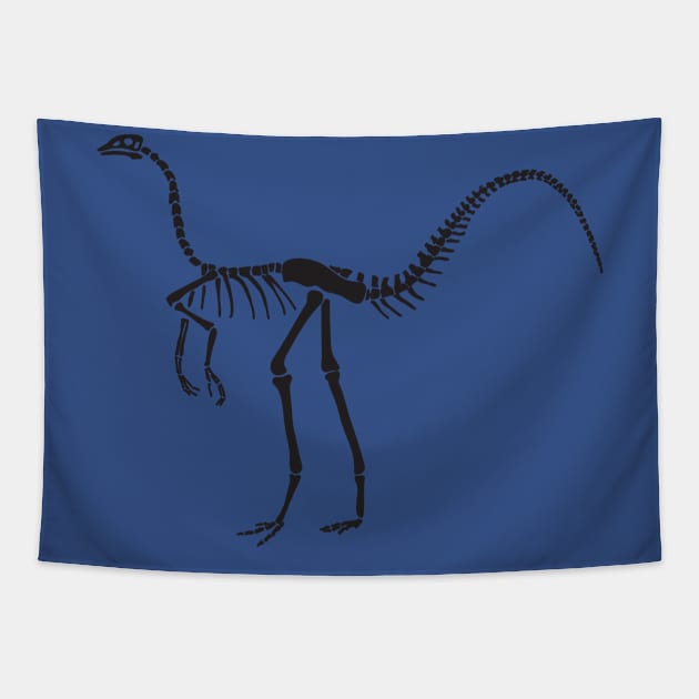 Terra Fossil Struthiomimus Dinosaur Tapestry by Terra Fossil Merch