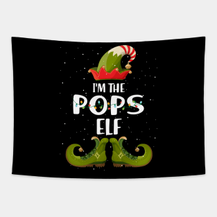 Im The Pops Elf Christmas Tapestry