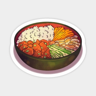 Korean Food Illustration Magnet