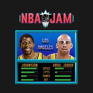 NBA JAM - CLASSIC - THE BEST DUO's EDITION_Magic&Kareem T-Shirt