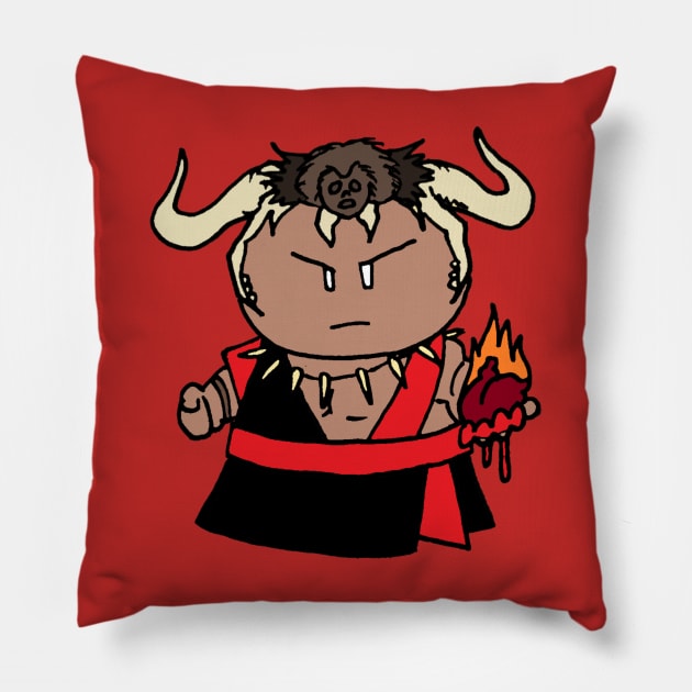 Li'l Villains - Moley Pillow by crap-art