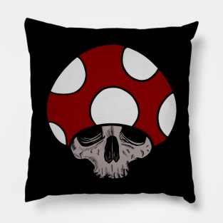 Skull Mushroom Pillow