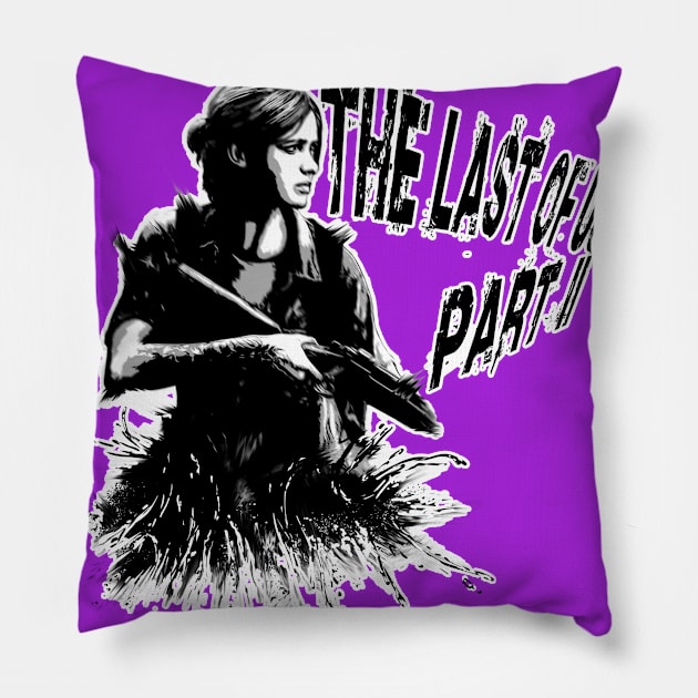 The Last of Us 2 Pillow by AndreyG